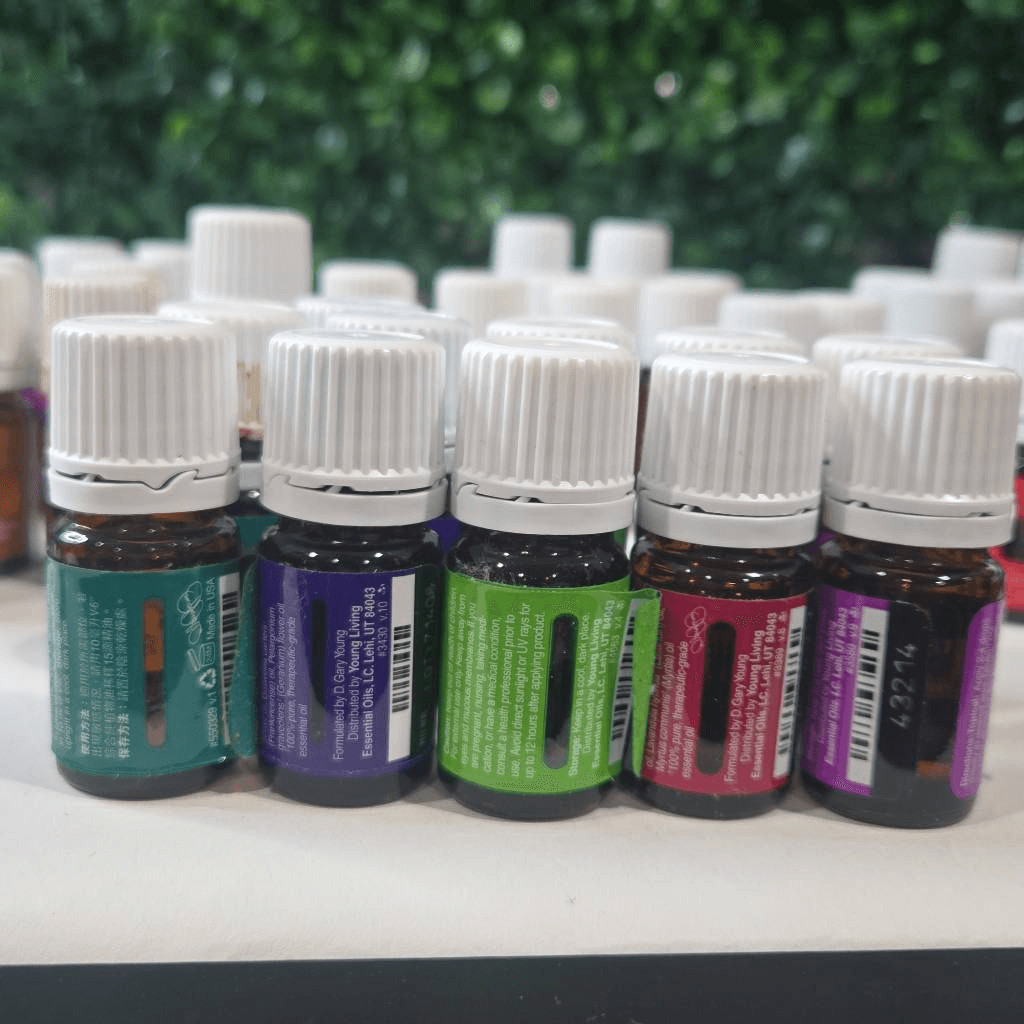 YOUNG LIVING 5ML BUNDLE DEEP RELIEF VALOR STRESS AWAY PURIFICATION LAVENDER ALL