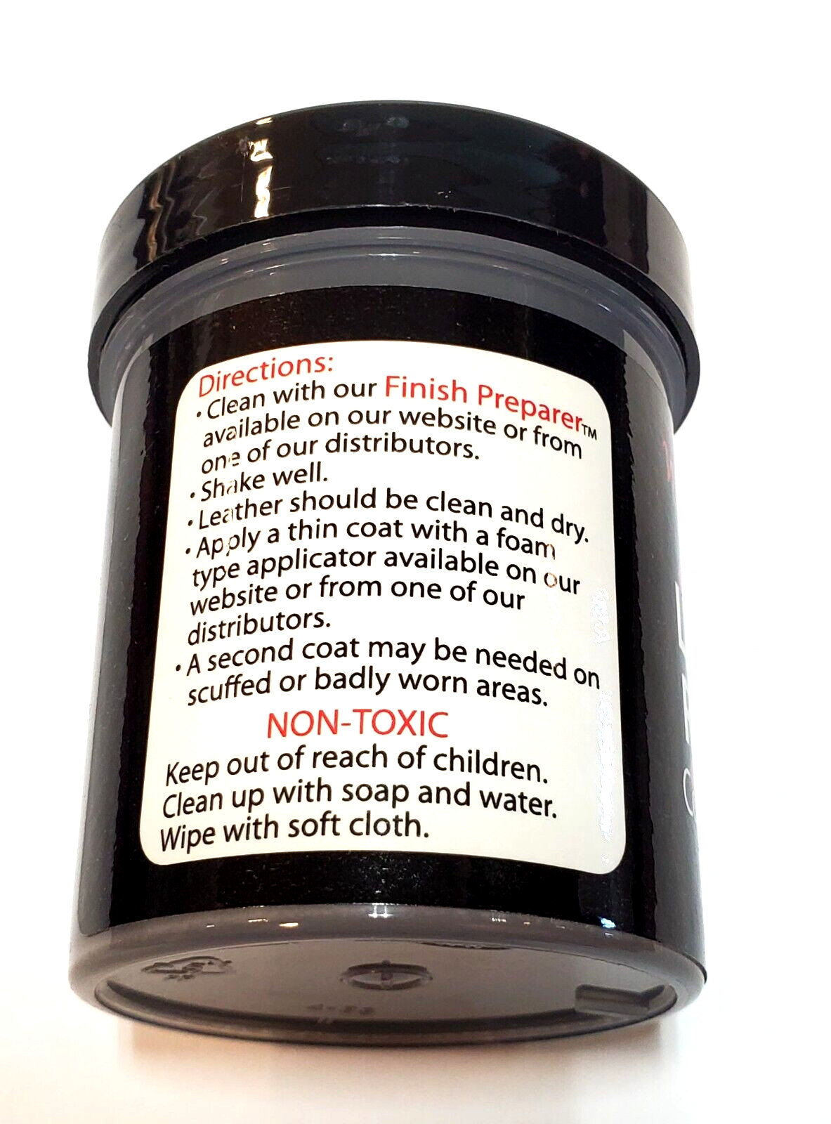 Leather Refinish Sofa Handbag Shoe Color Dye 4oz Dark Grey Leather Dye Restore