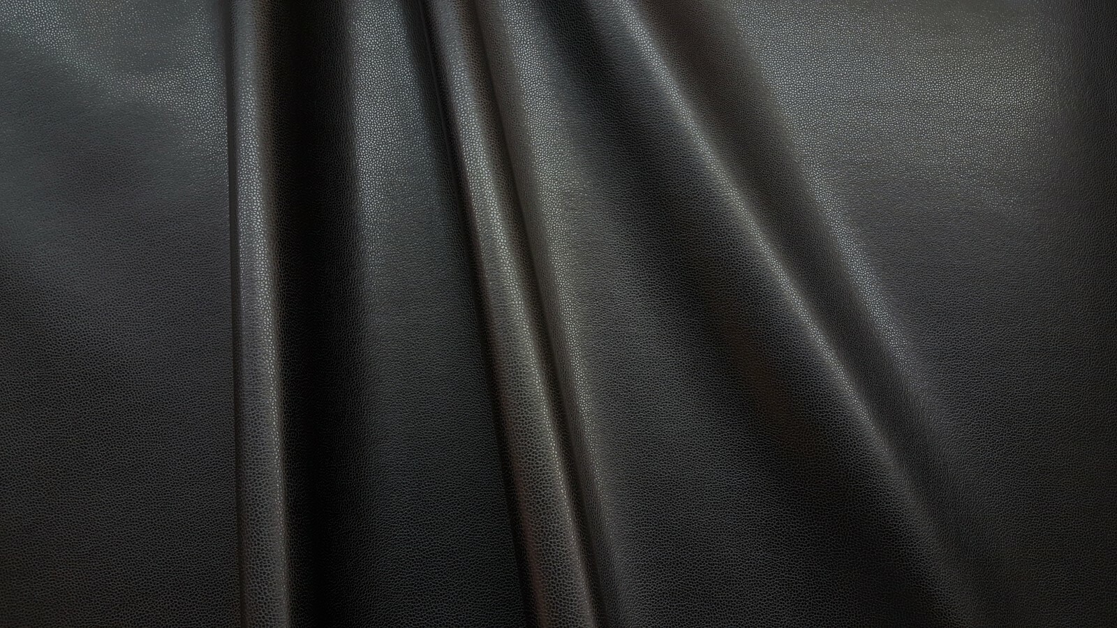 Discount Fabric ULTRA LEATHER Promessa Ebony Upholstery & Automotive