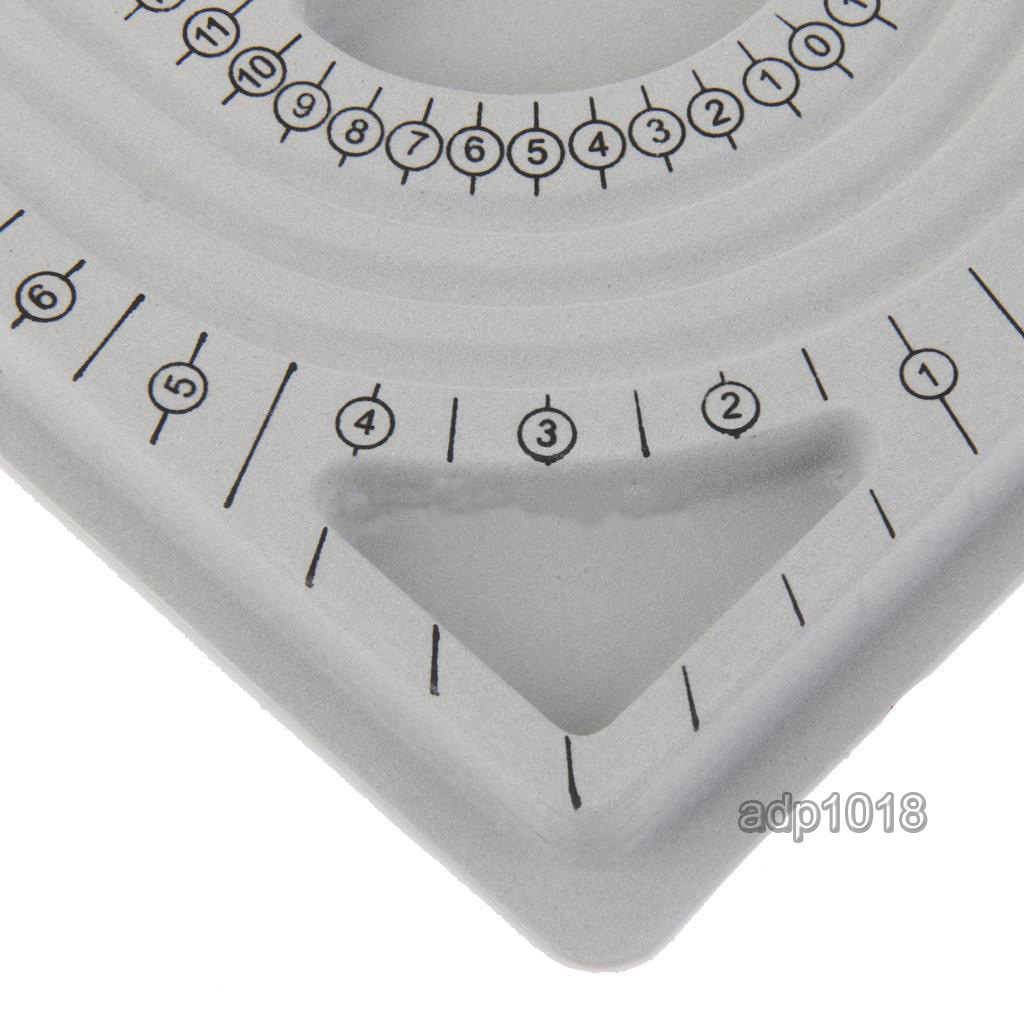 Plastic Flocked Beading Board Design Tray 33x24cm