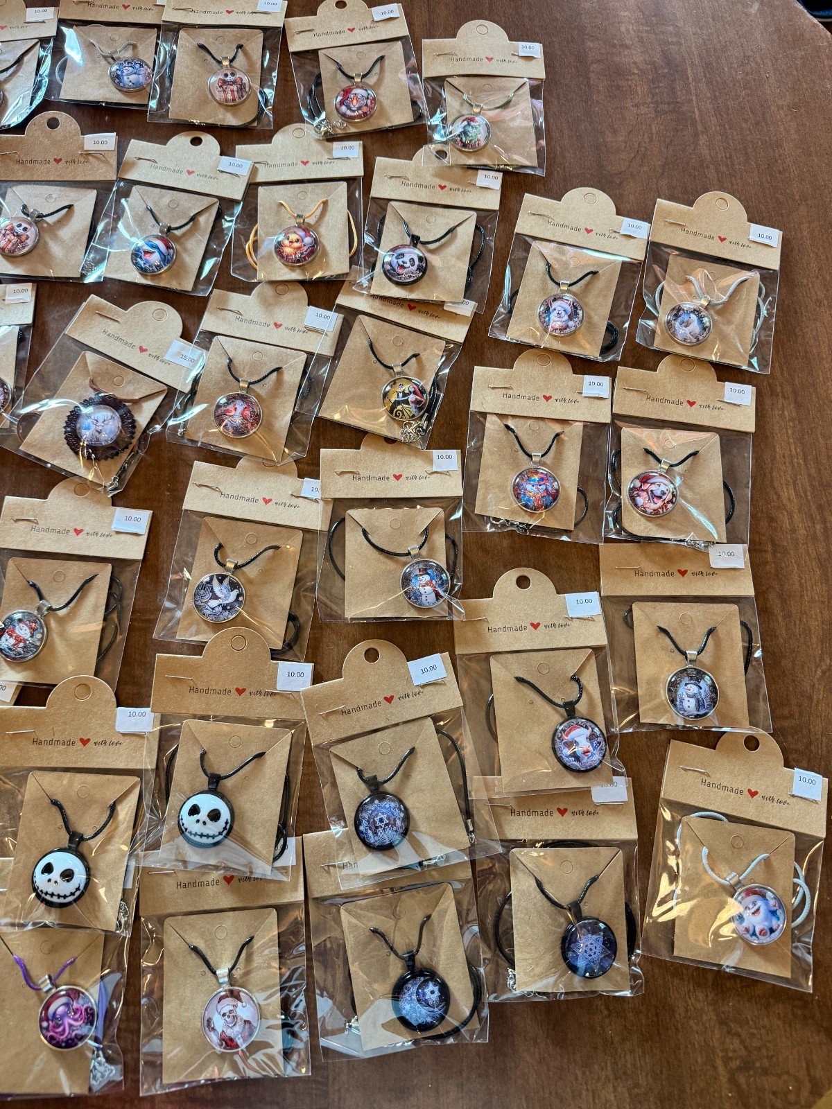 161 Pieces of Handcrafted Christmas Jewelry – Boutique Inventory