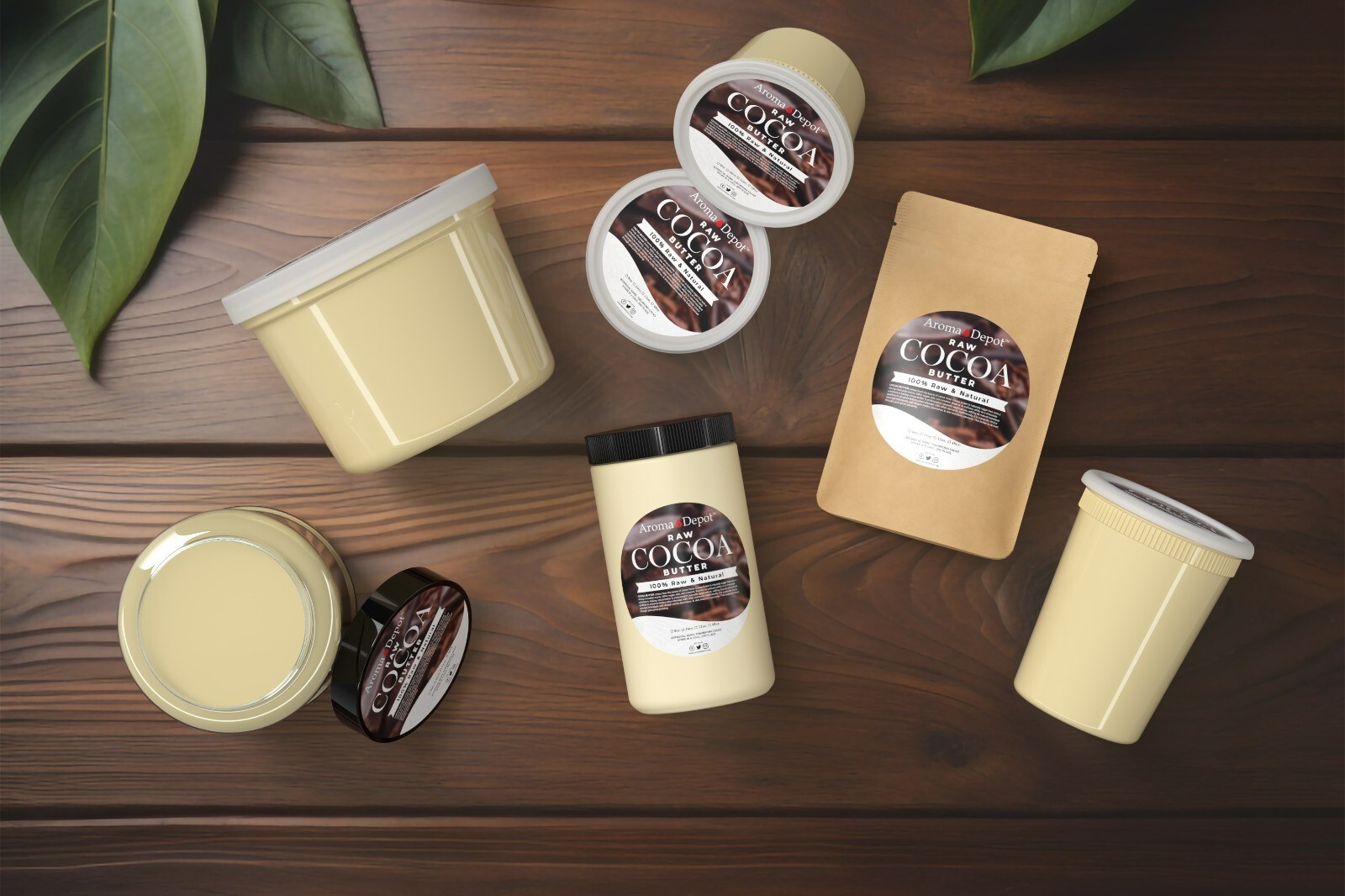Cocoa Butter 8 oz. Raw 100% Pure Natural FOOD-GRADE Prime Pressed Cacao Butter