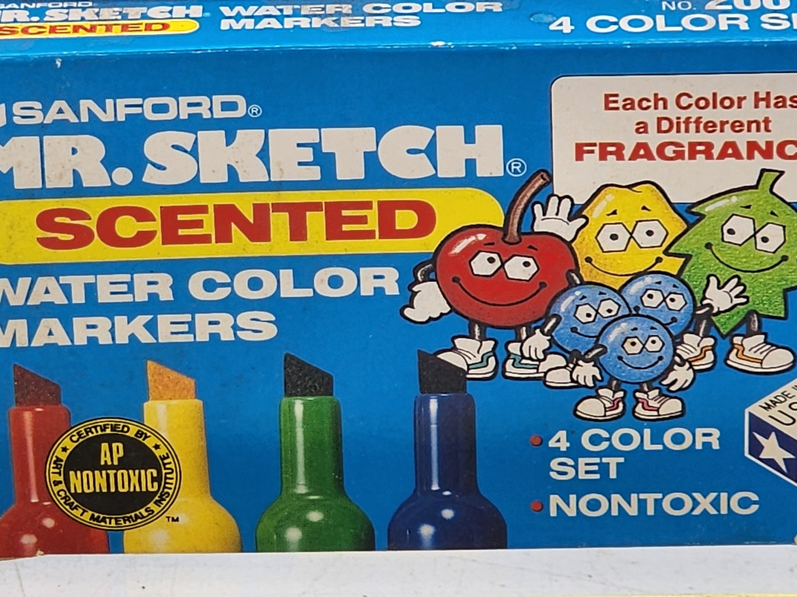 3 Packs UNUSED 12 Sanford Mr. Sketch Scented Water Color Markers VTG 1991 NOS