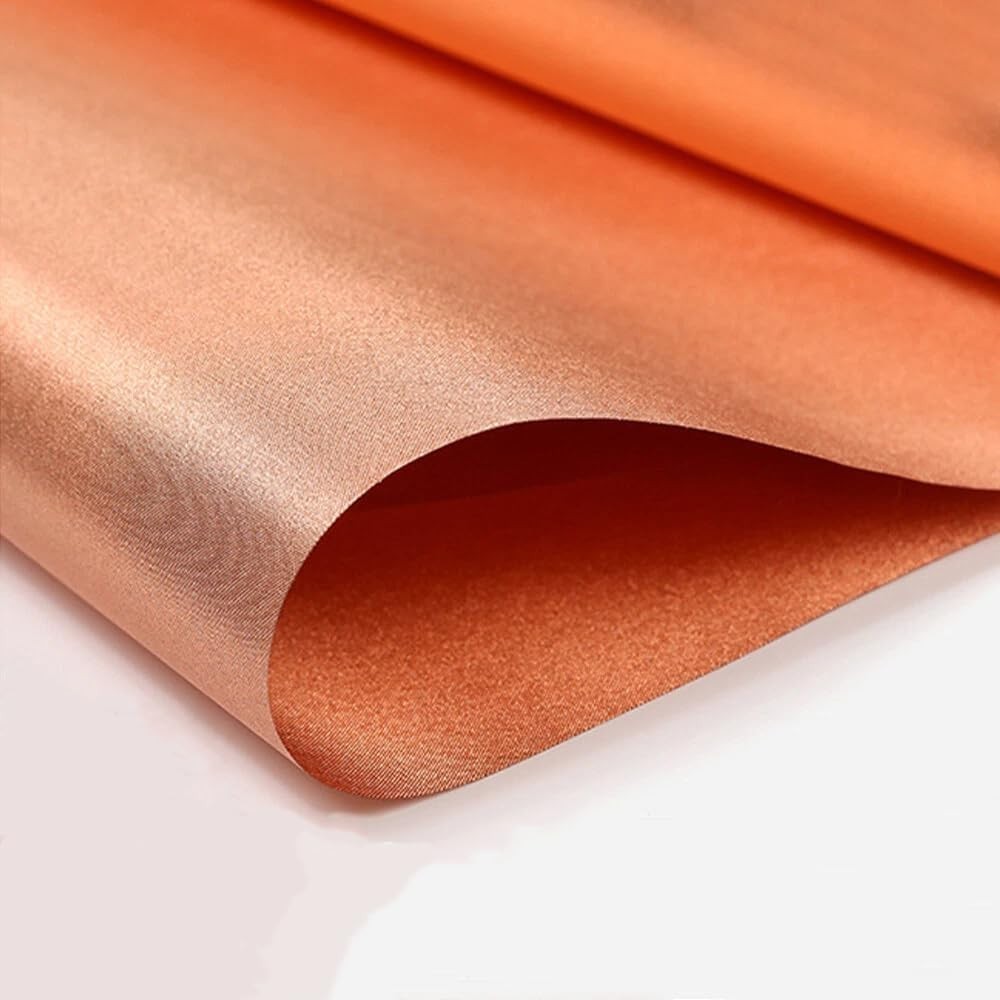 Golden Copper Polyester Fabric 39″x43″ – Privacy & Data Theft Shield