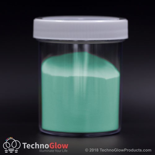 Glow in the Dark Powder, FLUORESCENT AQUA – UV Reactive Glow Pigment