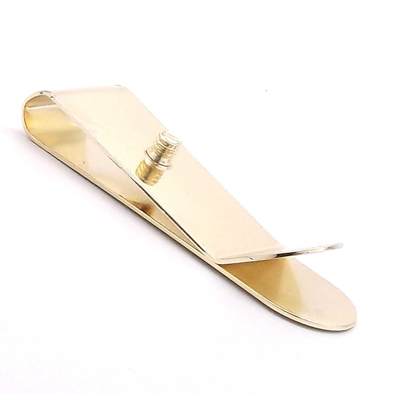 Money Clip with Concho Screw Brass Plated 1242-01