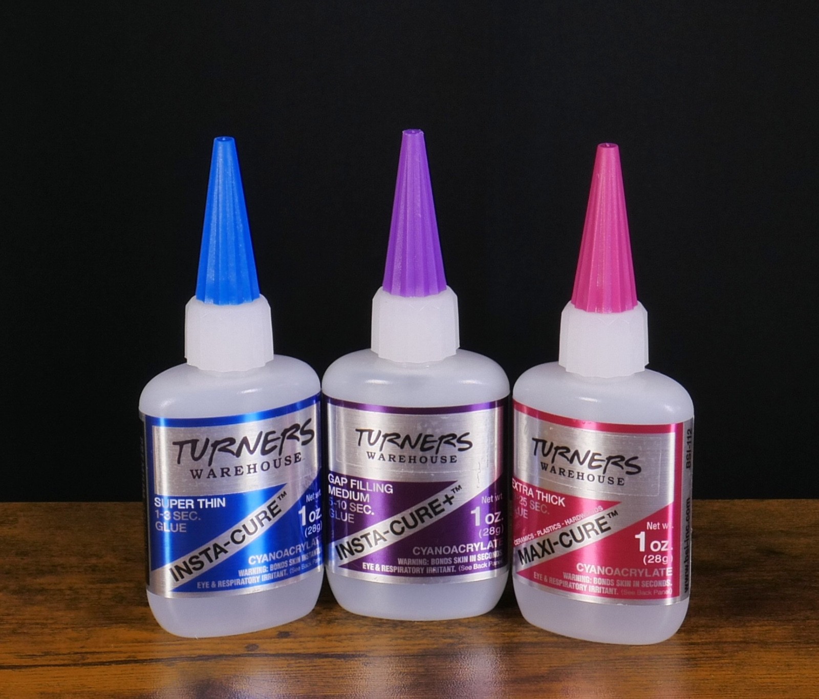 BSI Insta-Cure Super Thin CA Glue-GapFilling Glue-Extra Thick 1/2oz or 1oz or2oz