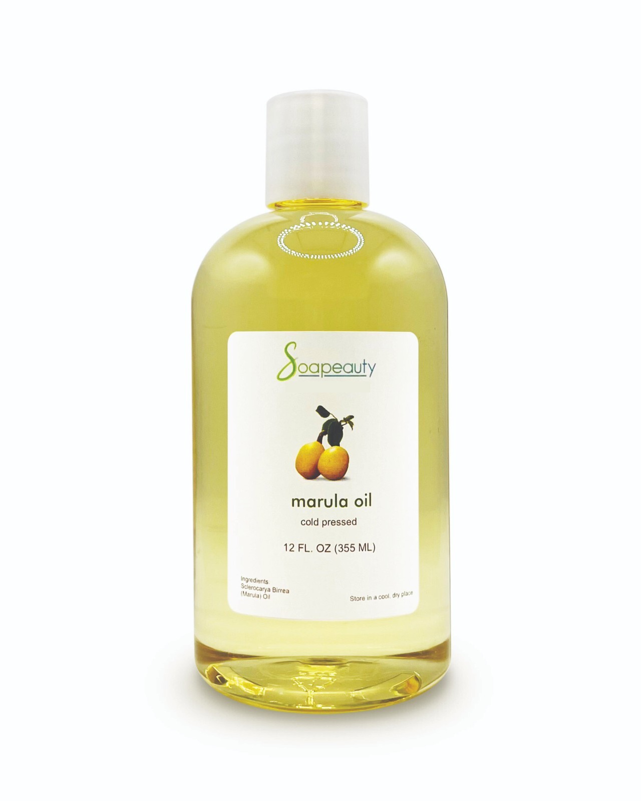 MARULA OIL 100% PURE PREMIUM COLD PRESSED NATURAL 12 OZ