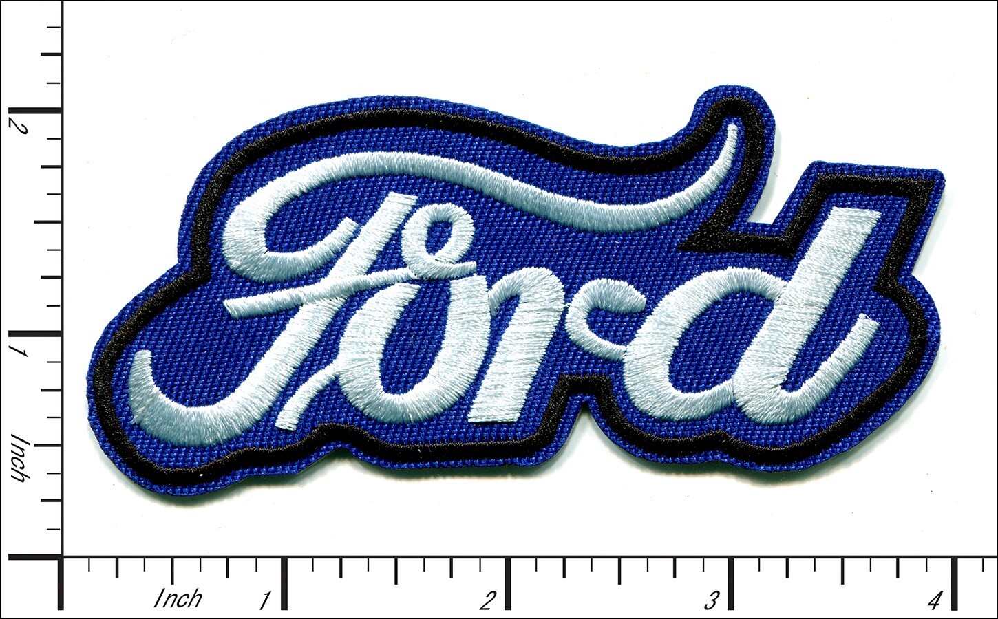 30 Pcs Embroidered Iron on patches Ford Motors Emblem 100x42mm AP063fD6