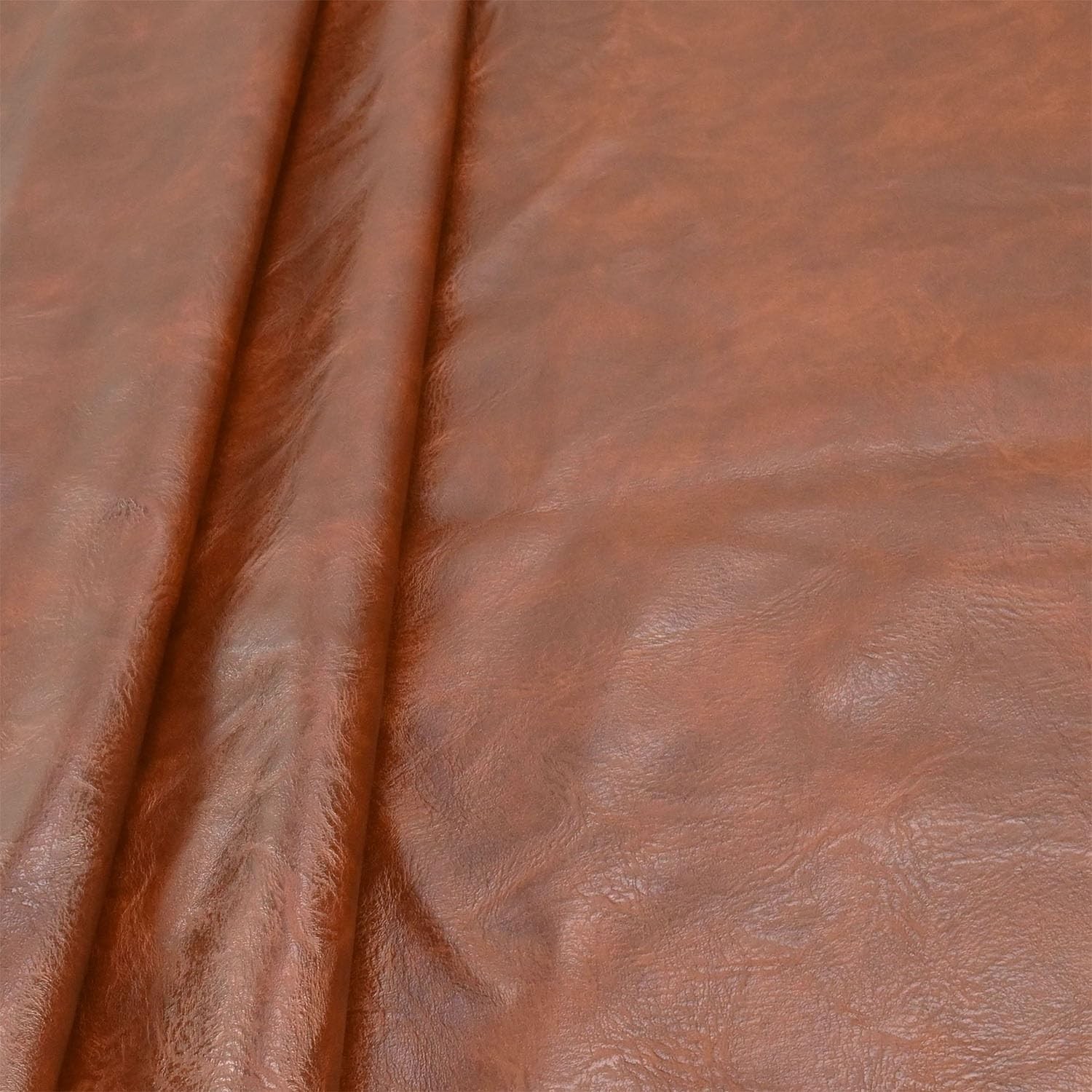 300x140cm Brown Soft Faux Leather Fabric, 1mm Thick PU Material | Exquisite A…