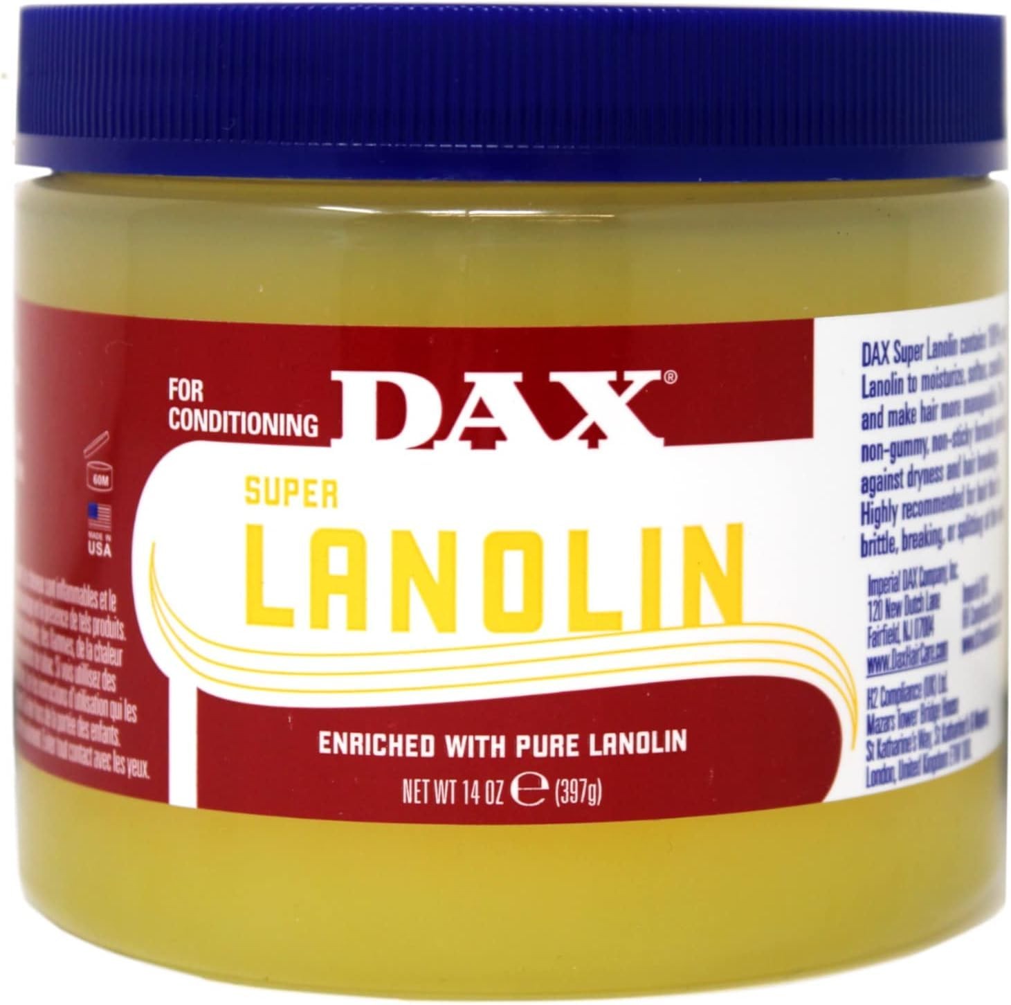 Dax Super Lanolin 14 Fl Oz (Pack of 1), Yellow