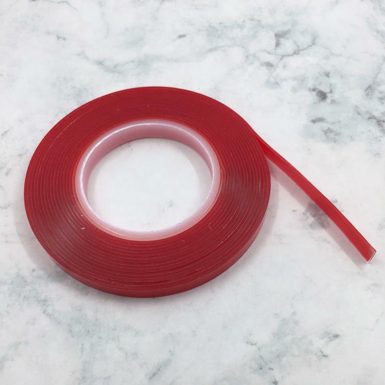10M Long x 1cm Double-sided Clear Transparent Acrylic Foam Adhesive Tape Long