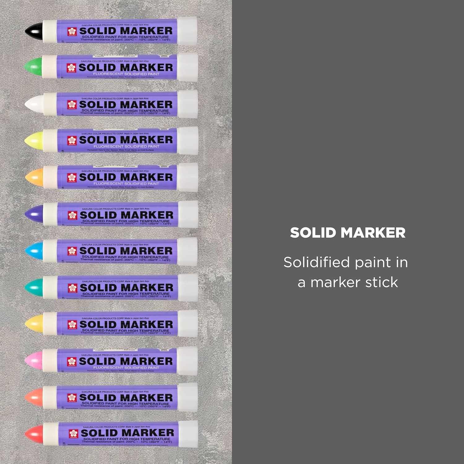 Sakura Solid Paint Marker 5PK- 12 colors Available