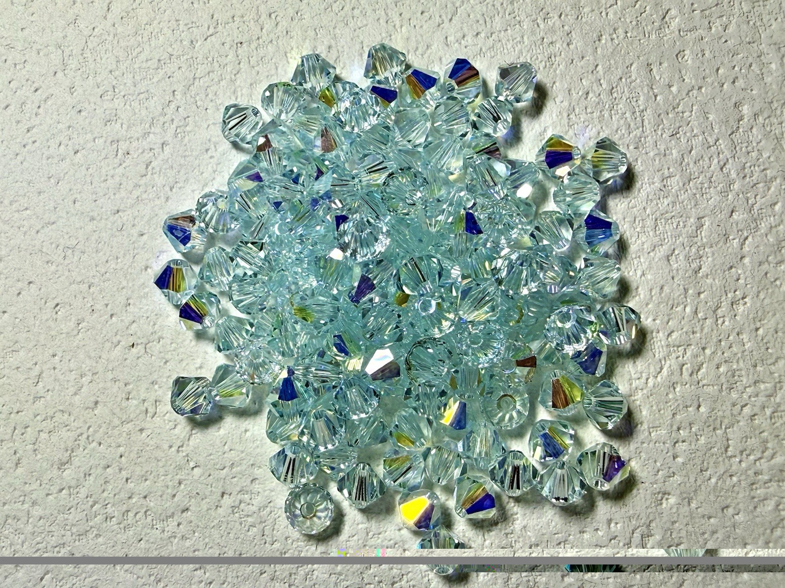 Genuine Swarovski 4mm Bicone Crystal Beads AB Mix 10 Gross 1440 Austrian New