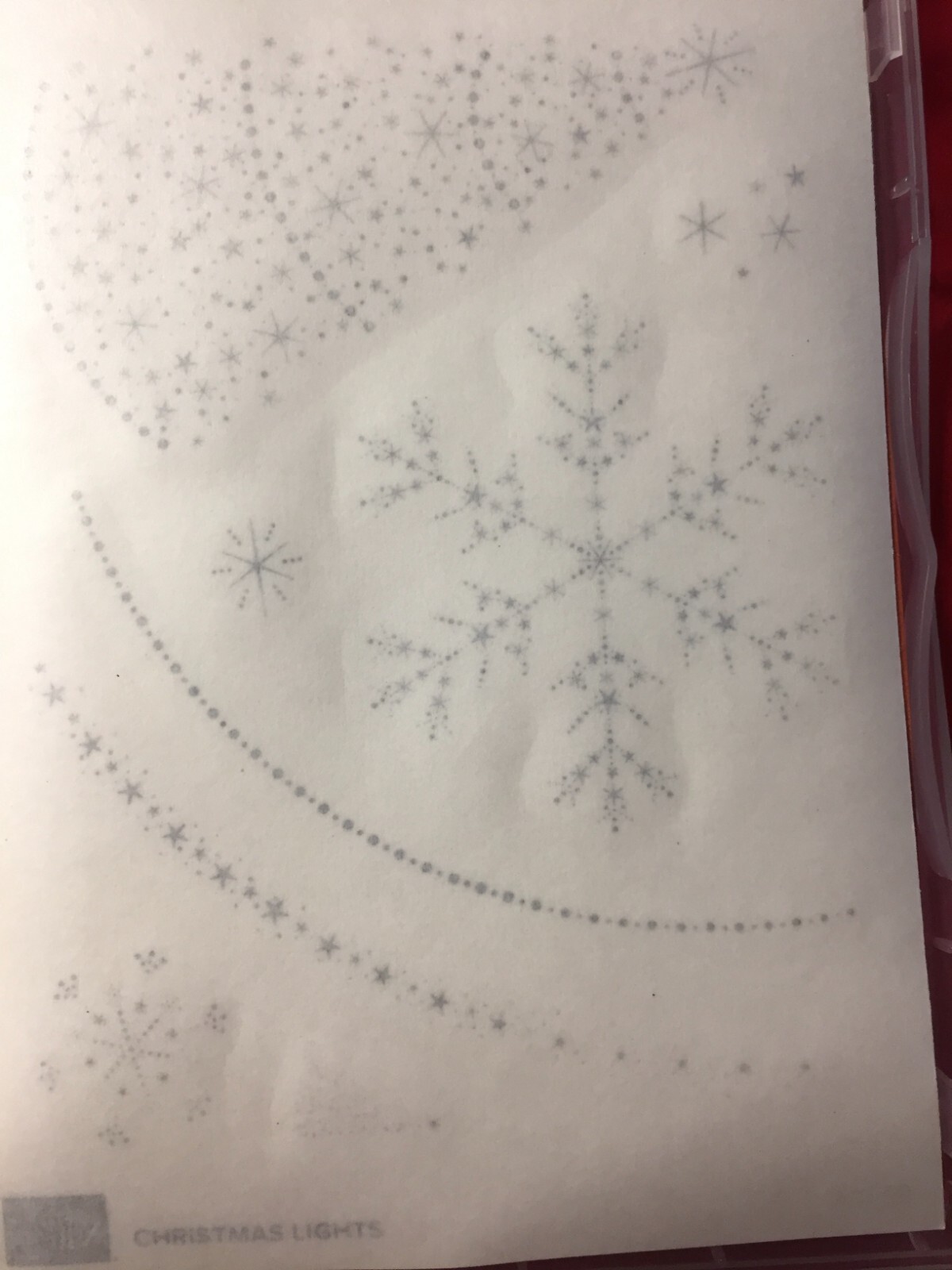 Stampin’ Up! CHRISTMAS LIGHTS & TWINKLING LIGHTS Dies #272