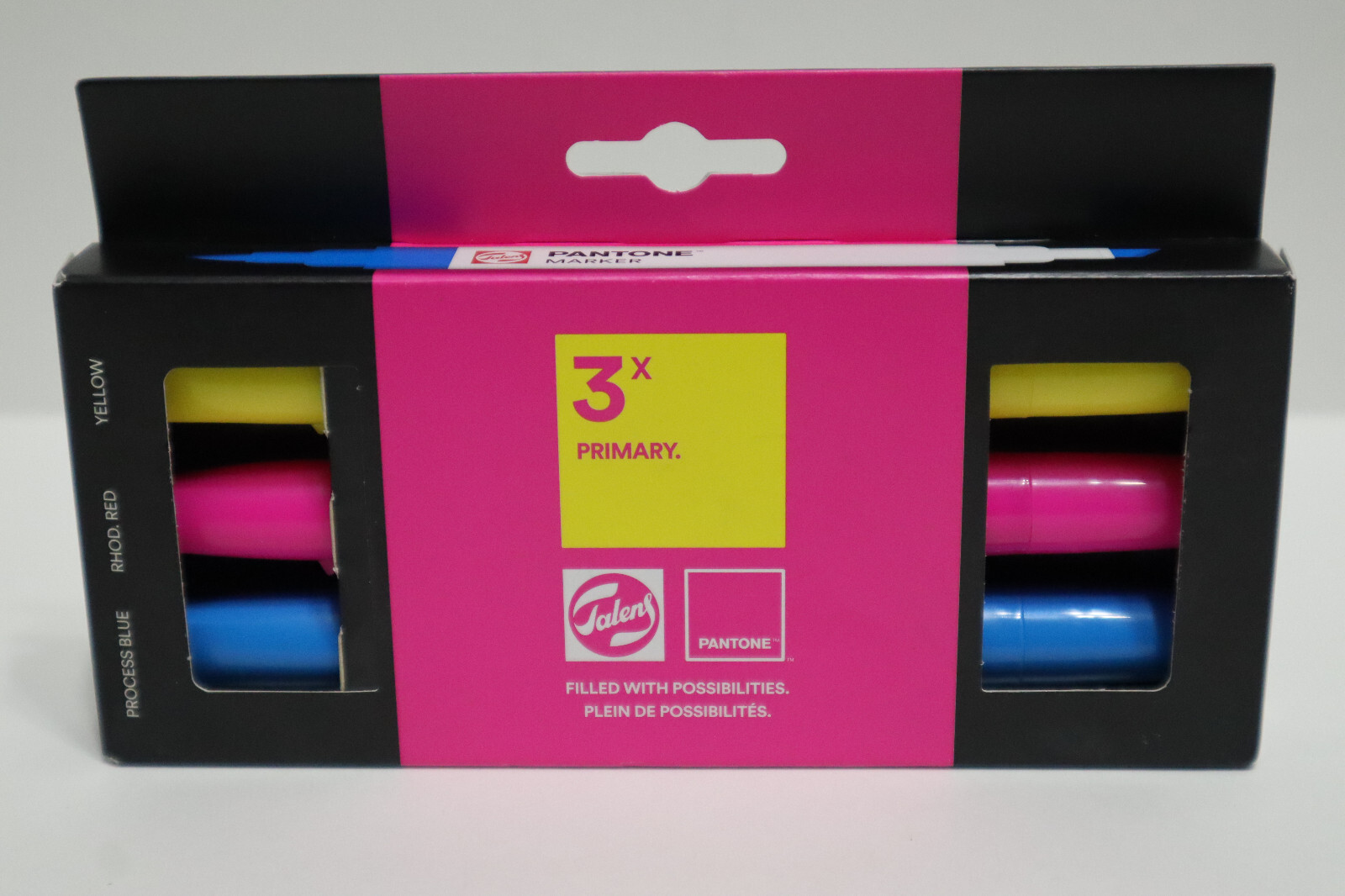 Royal Talens 3pk Pantone Dual Tip Sketch Artist Markers Refill PRIMARY NEW