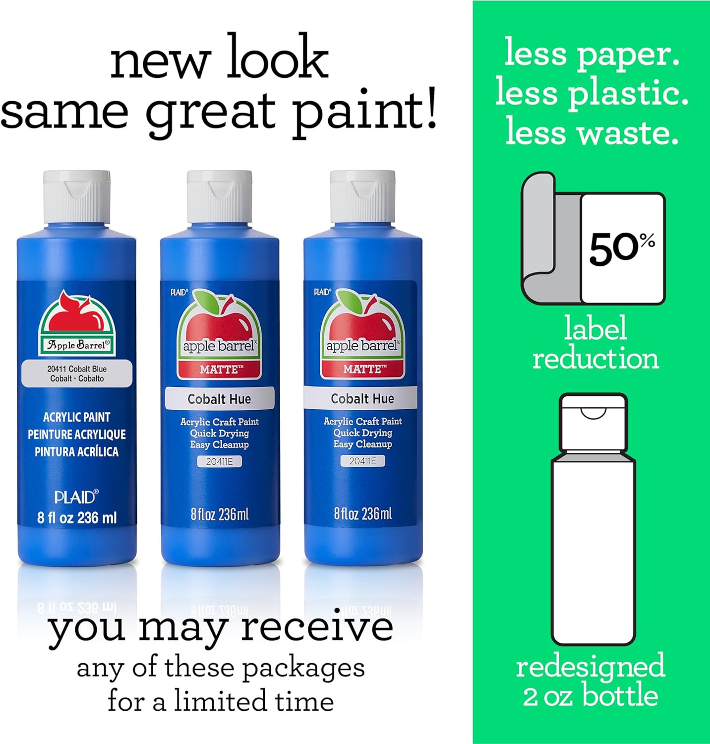 Acrylic Paint in Assorted Colors (8 Ounce), 20404 Black- (Pack of 1)