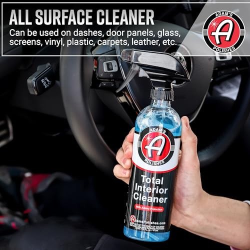 Adam’s Polishes Total Interior Cleaner & 16 Fl Oz (Pack of 1) Maine Blueberry