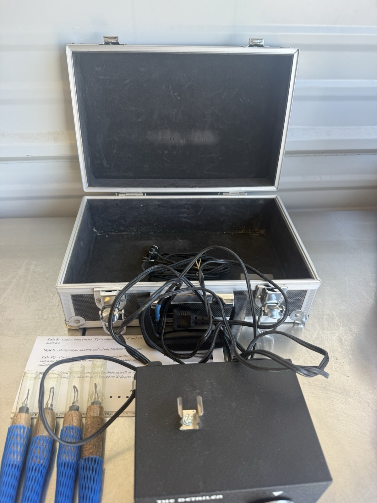 Colwood Electronics The DETAILER Wood Burner Main Unit with 4 pens