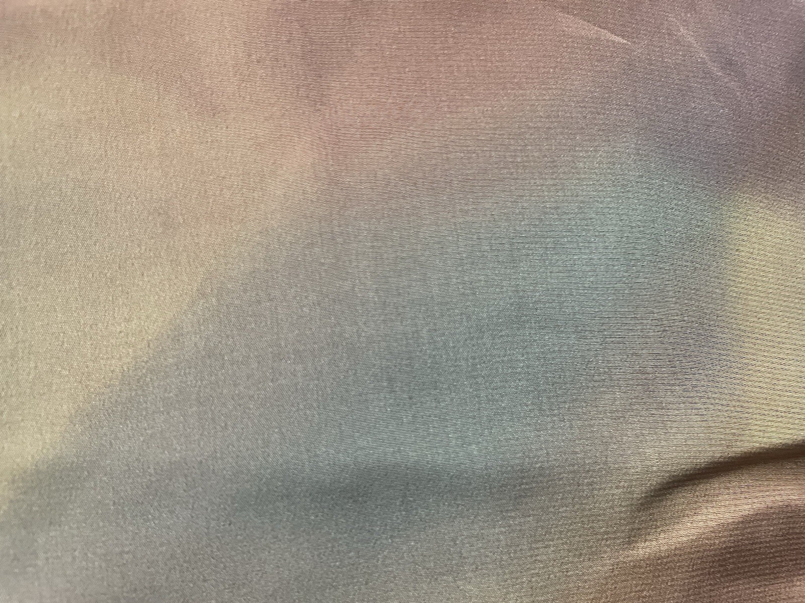 Hand Painted Autumn Silk Crepe Fabric 4 Yards Lot