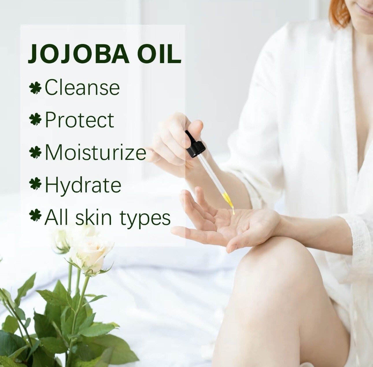 2x 60ml PURE ORGANIC JOJOBA OIL UNREFINED RAW VIRGIN COLD PRESSED