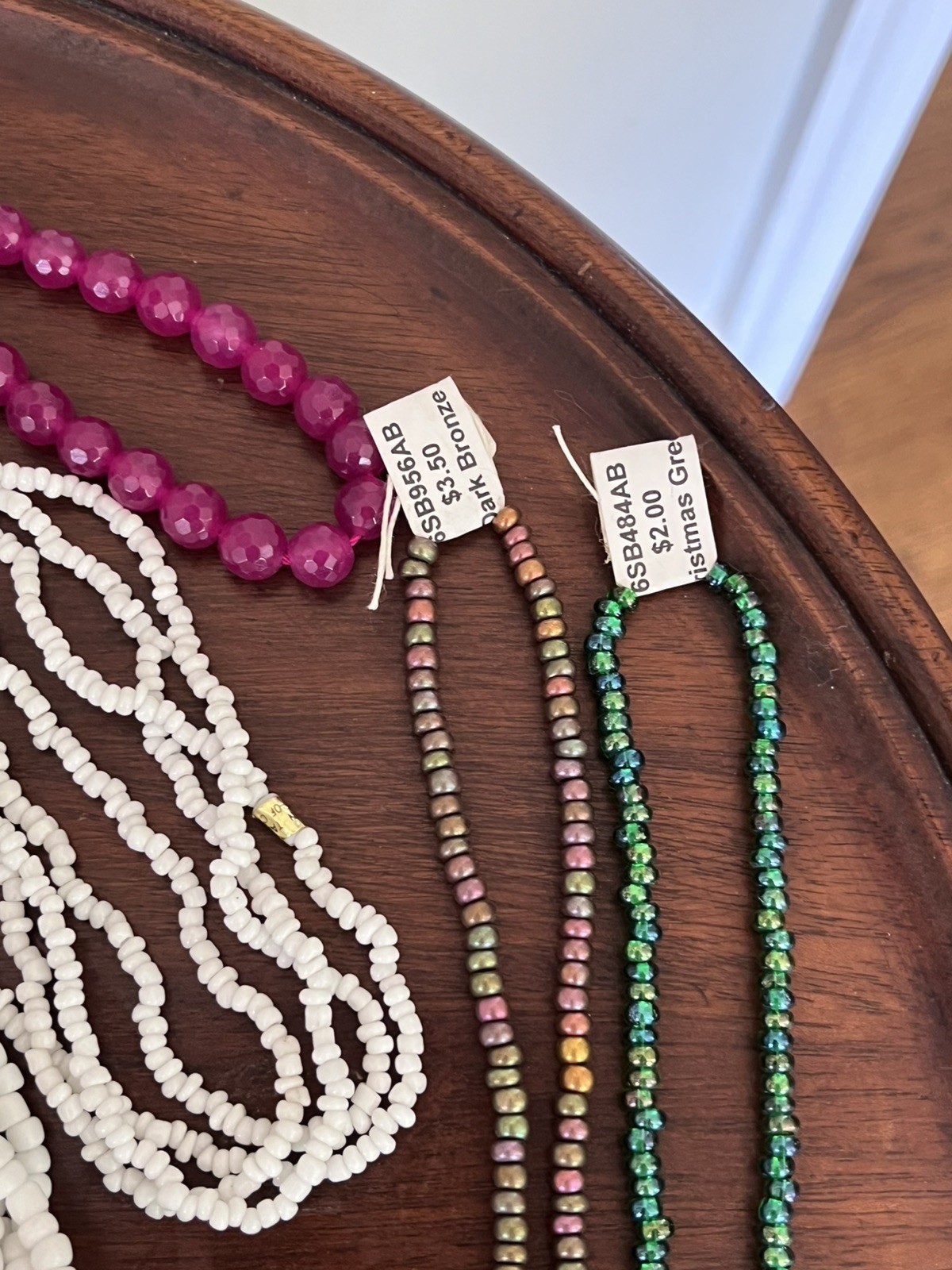 Lot of Beads for Craft – Glass, Millifiore, AB Luster, Lampwork