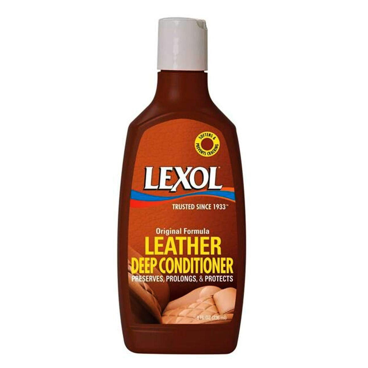 Lexol Leather Conditioner 8 Fl Oz Pack of 1 Preserves Protects Prolongs Leather