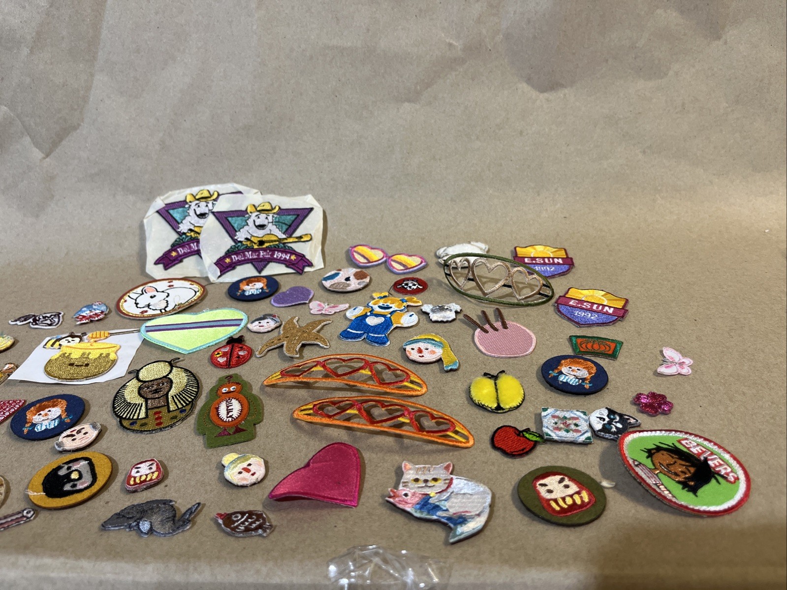 Lot of 20 – Various Kawaii Patterns Iron on Sew on Patches