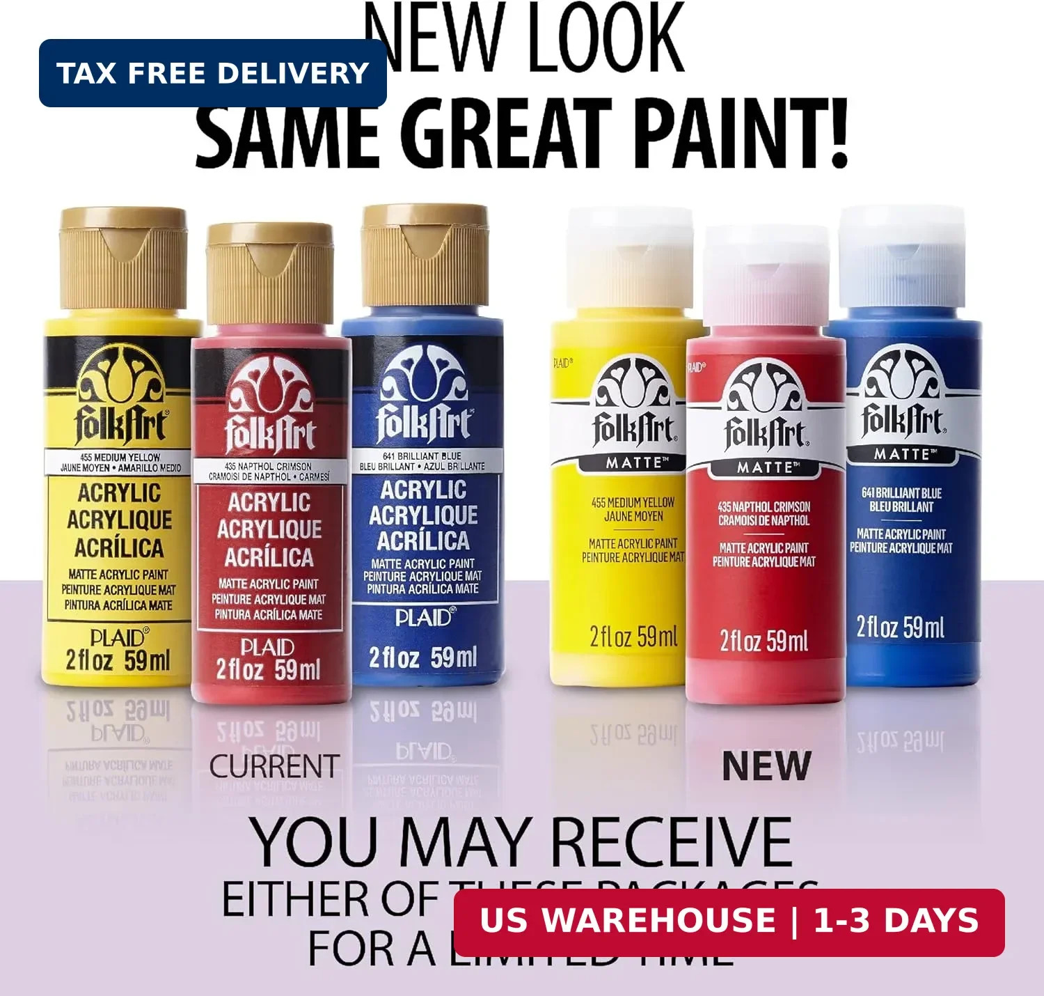 FolkArt Acrylic Paint in Assorted Colors (2 oz), , Vintage Tea Rose