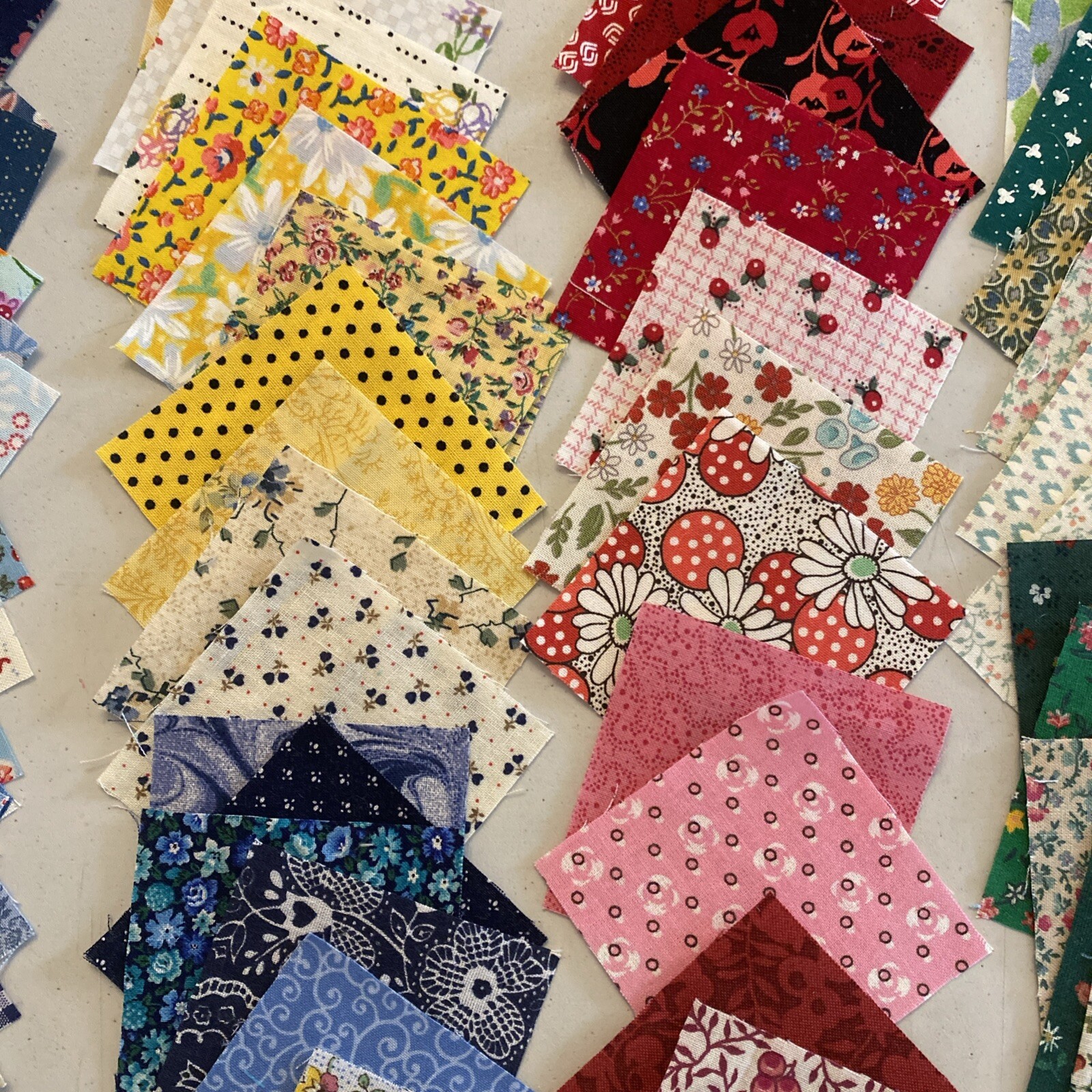 150 2.5 INCH (2.5” X 2.5”) QUILT SQUARES – Cotton Fabric Crafts Sew