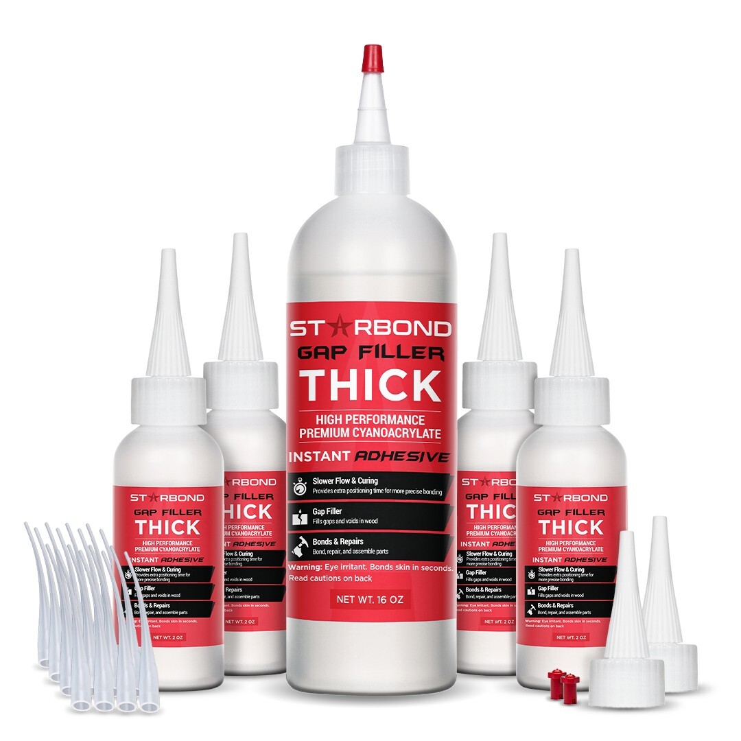 Starbond 16 oz. Thick Super Glue (Premium Cyanoacrylate CA Glue)