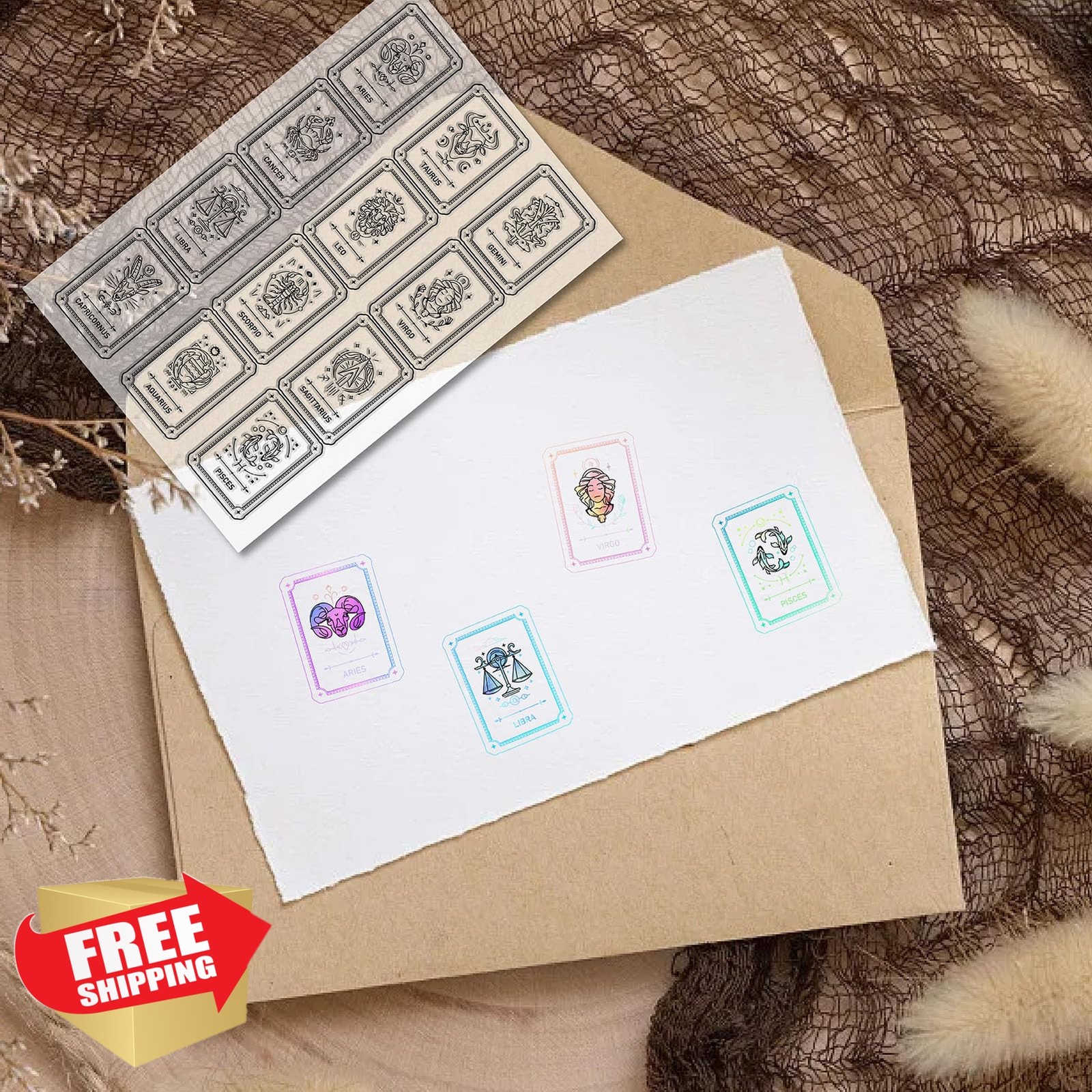 CRASPIRE Constellation Clear Stamps