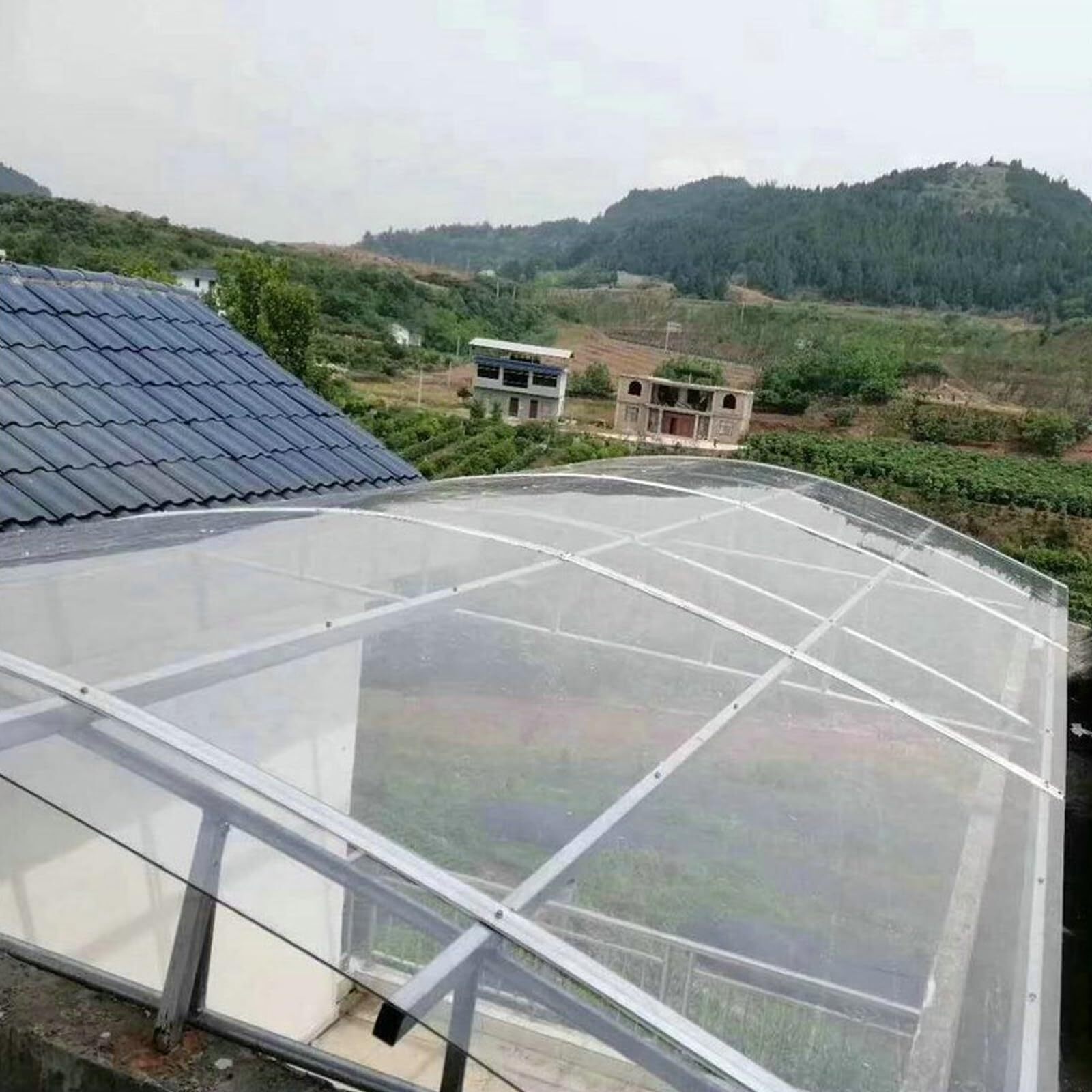 Clear Polycarbonate Sheet Cut To Size Plastic 2mm 3mm 4mm 5mm，Various sizes