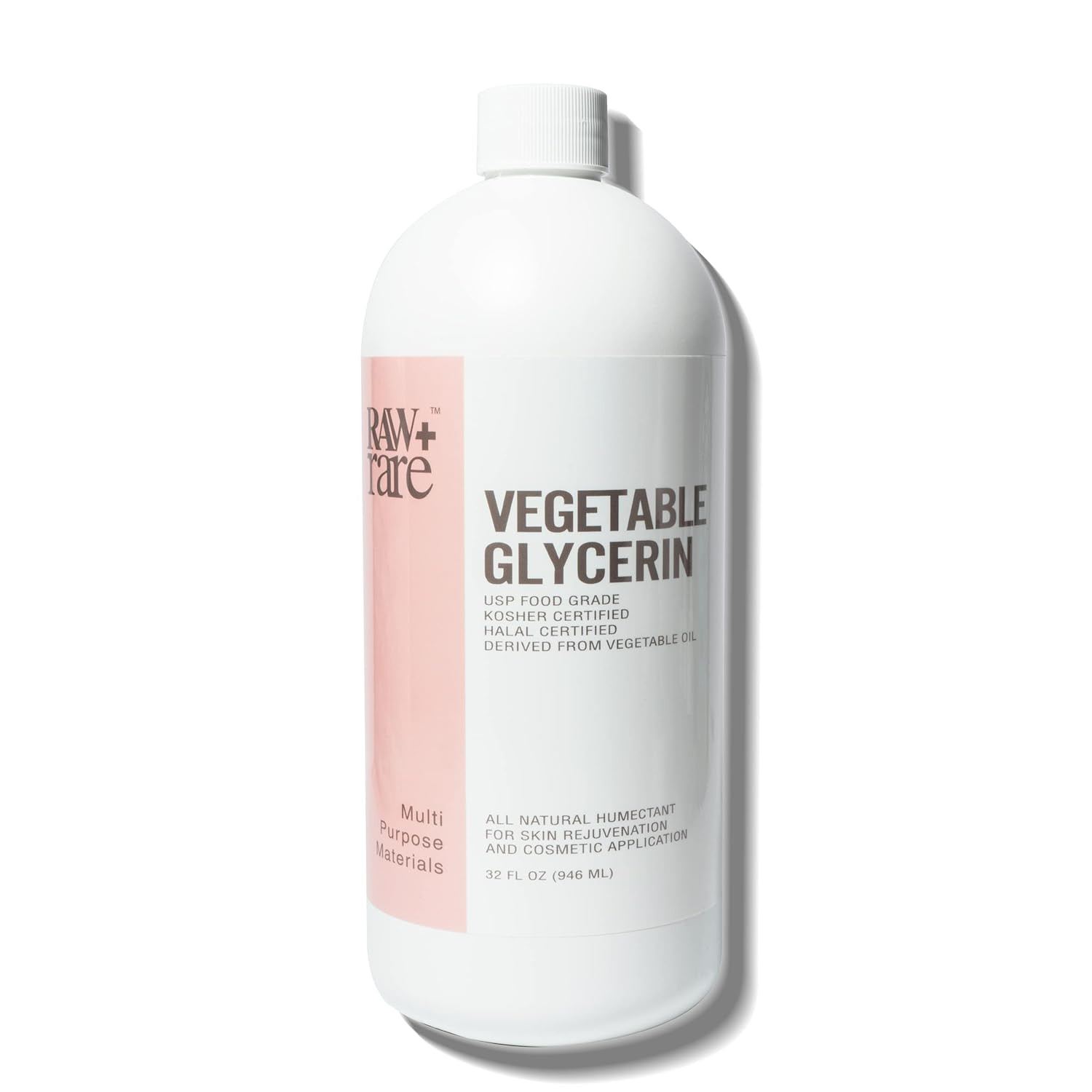 Vegetable Glycerin/Glycerine Quart (32 Fl. Oz.), Natural Pure USP Food Grade/…