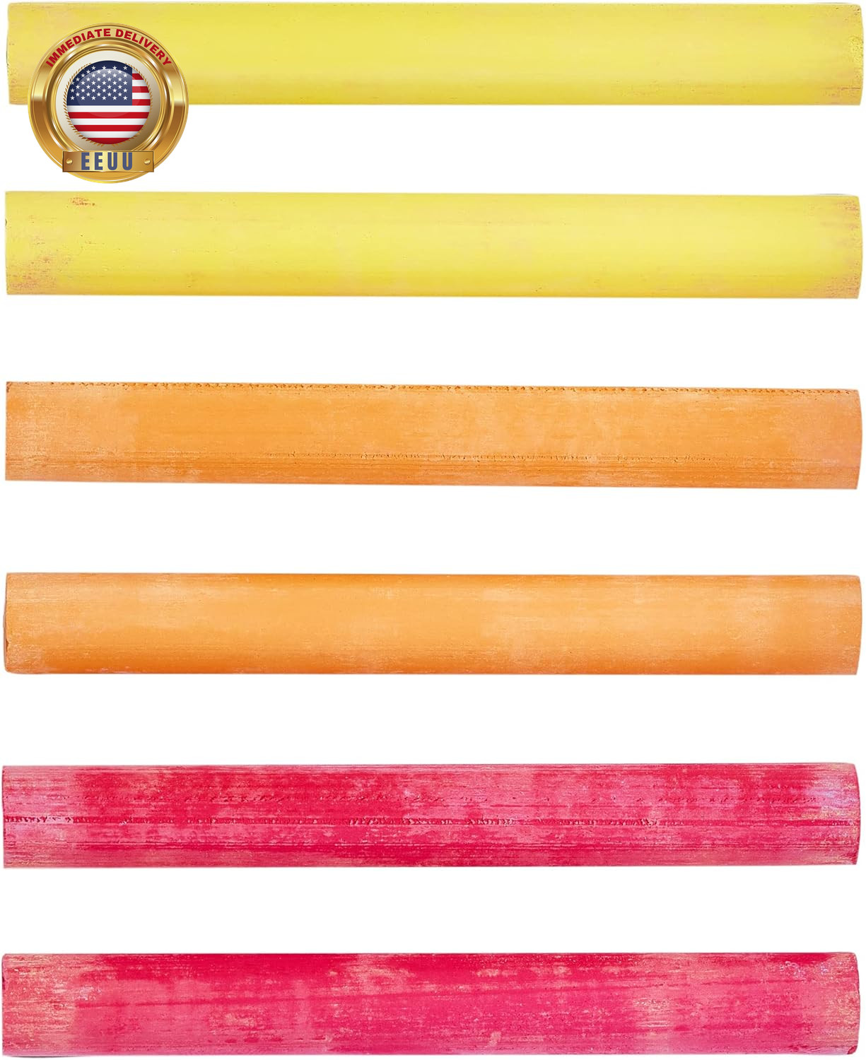 Board Chalk, Assorted Colors, 12 Count | Chalkboard Chalk, Scratch Free, Smooth