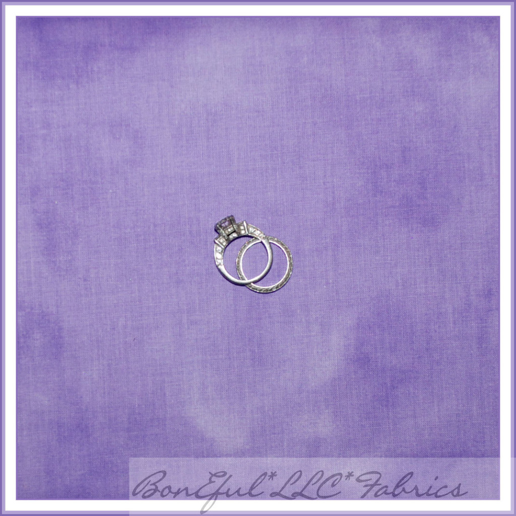 BonEful Fabric FQ Cotton Quilt Pastel Purple Marble Tea Dye Blender Soft Texture