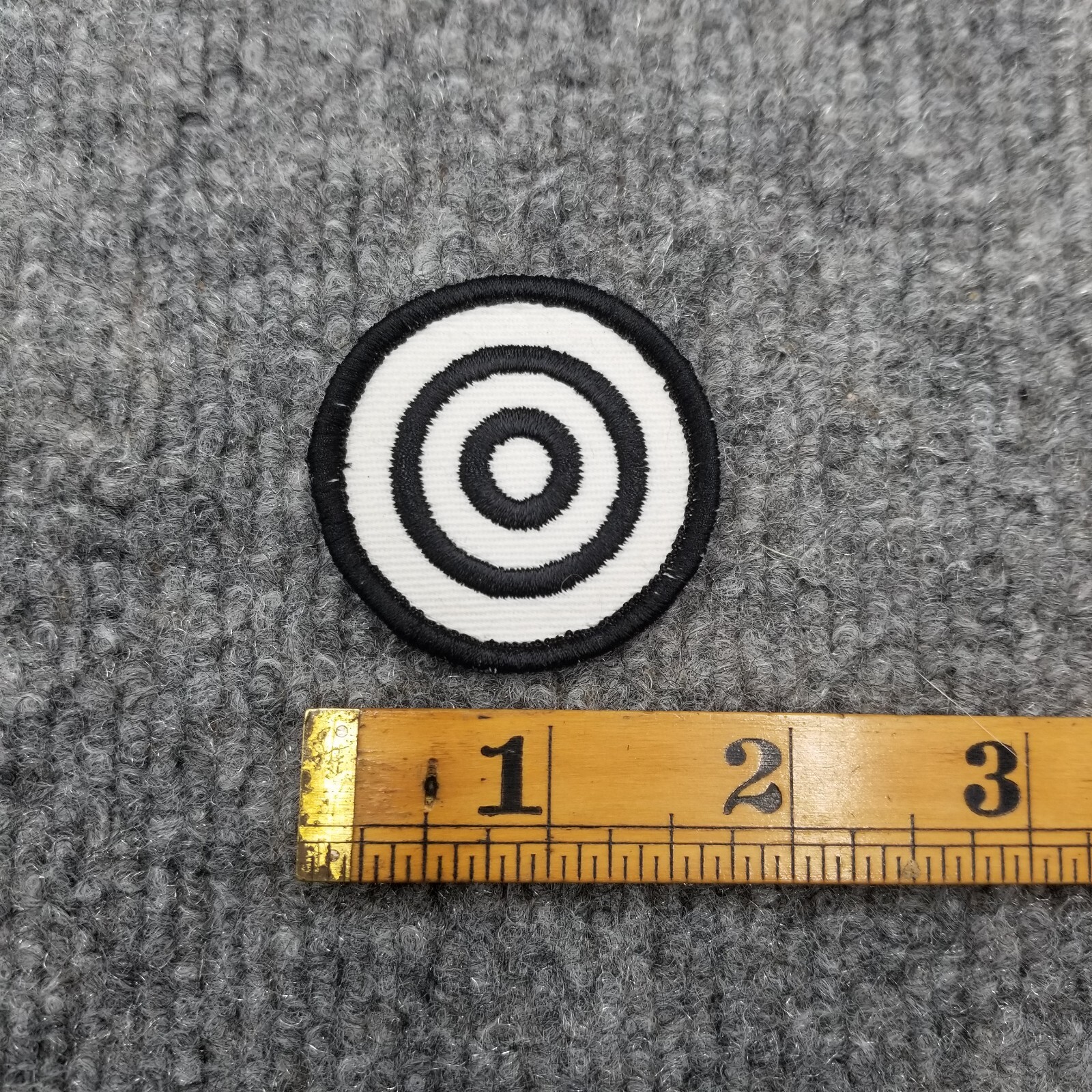 Target Patch Bullseye Shooting Firearms Bow & Arrow Archery Vintage