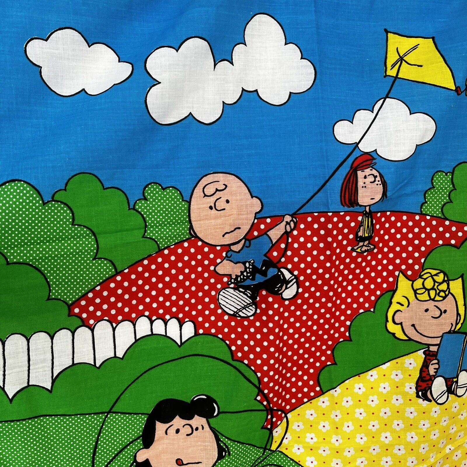 Bucilla Crib Quilt Kit PEANUTS Snoopy Charlie Brown 48826 New Old Stock Vintage
