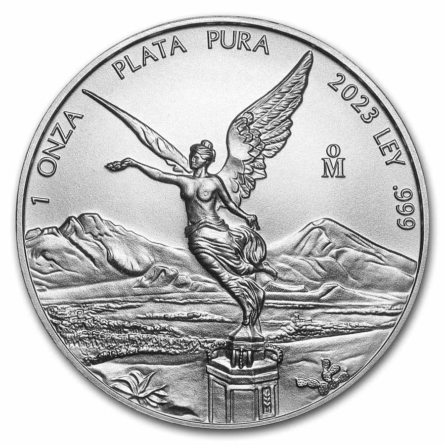 2023 Mexico Libertad 1 oz 0.999 SiIver BU in Capsule