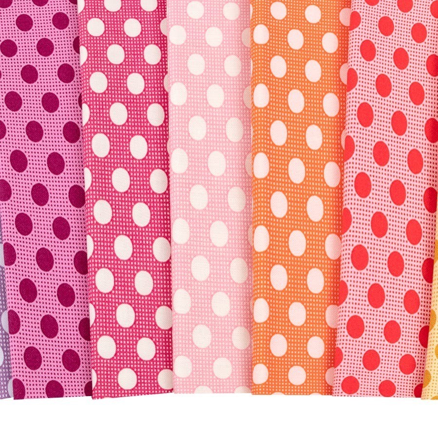 Medium Dots Fat Quarter Bundle Tilda Fabrics (includes 15 fat quarters)