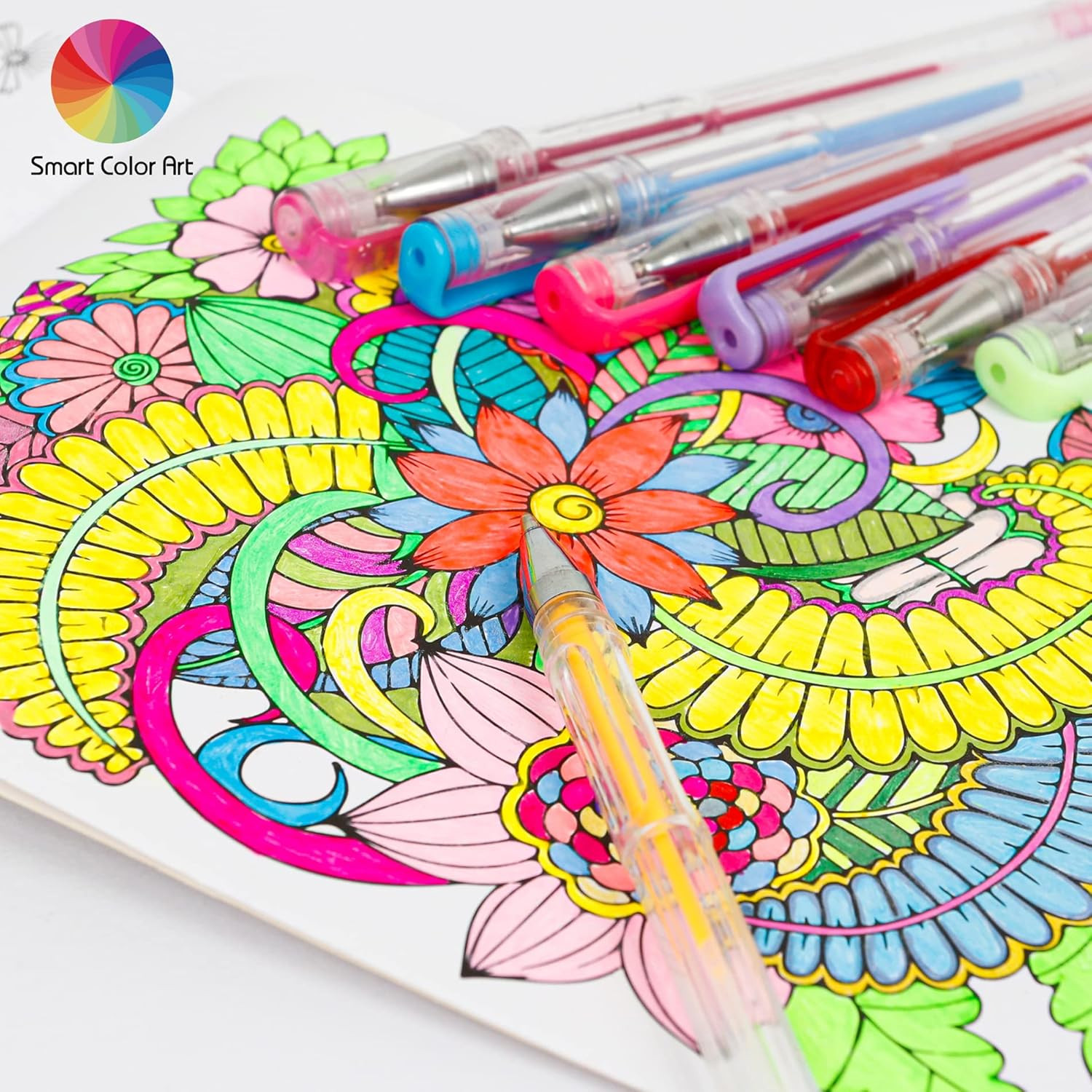 320 Pack Gel Pens Set, 160 Colors Gel Pen with 160 Refills