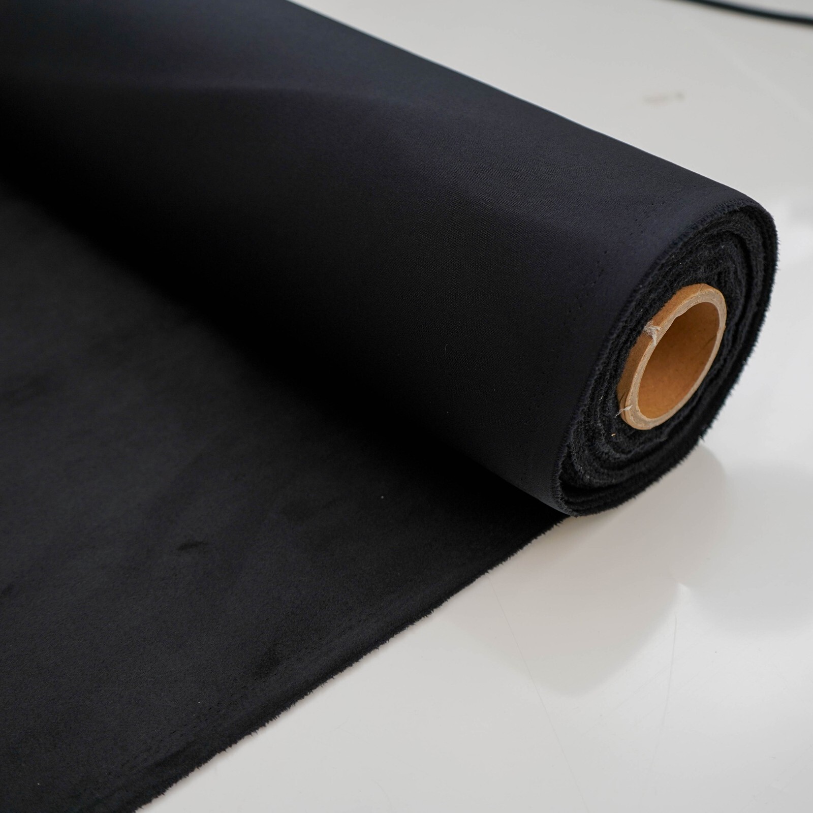 Black Headlining Material Stretch Suede Fabric for Car Auto Headliner & Trim