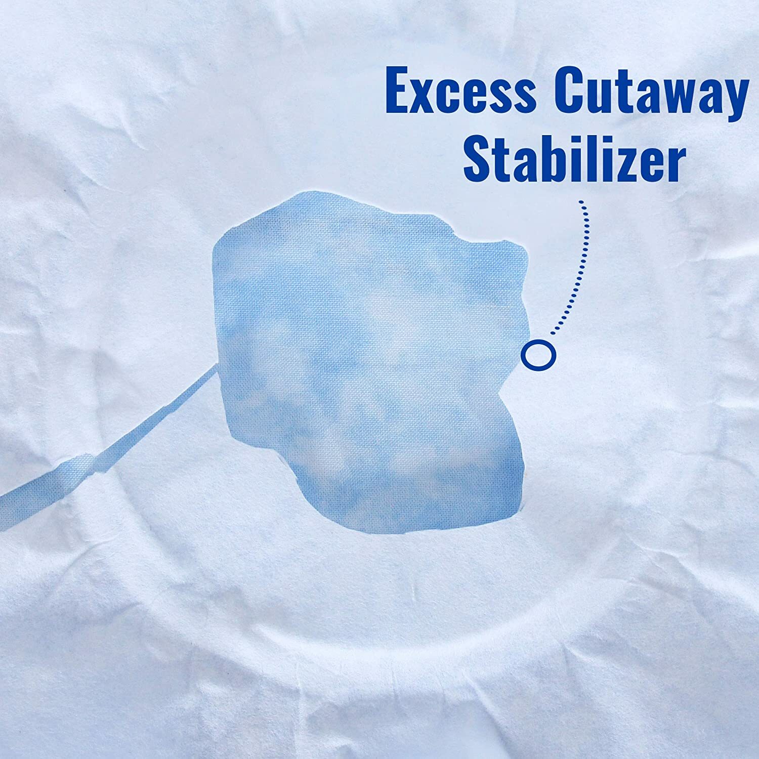 CUTAWAY EMBROIDERY MACHINE STABILIZER BACKING – PRECUTS & ROLLS – MEDIUM WT