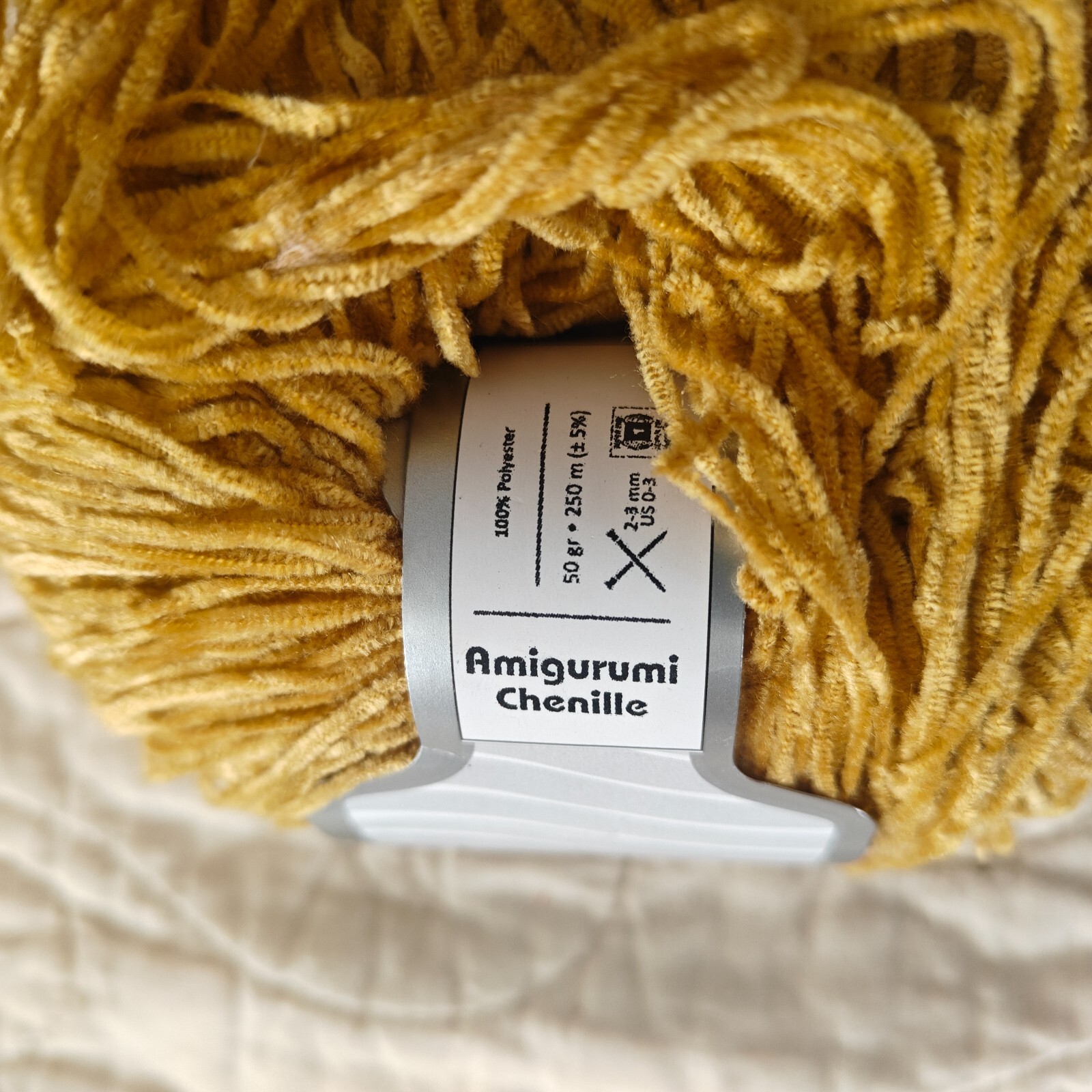 Lot – 4 Ice yarns Shimmering Yellow Gold Tone Super Fine Sock #1 Yarn 50g Skeins