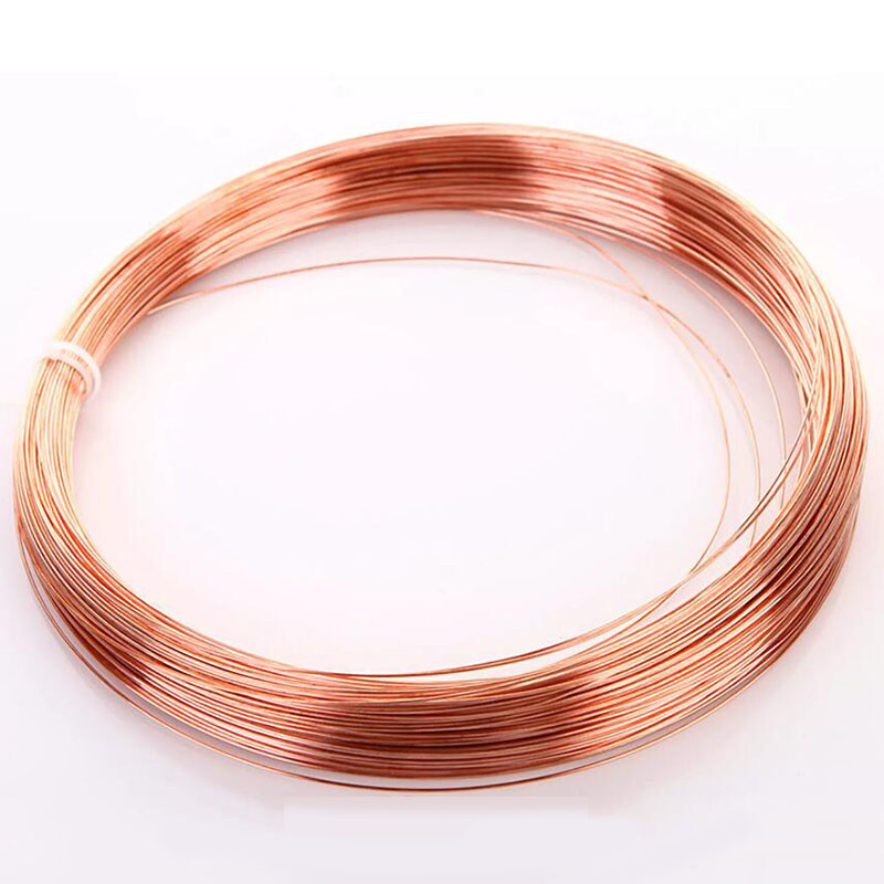 Copper Wire 0.2mm 0.3mm 0.4mm 0.5mm 0.6mm 0.8mm 1mm 2mm to 5mm Round Solid Bare