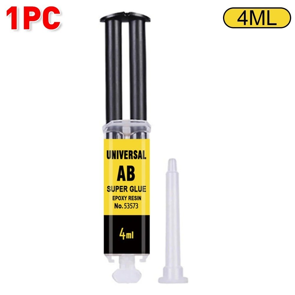Epoxy Resin AB Super Glue 2 Min Fast Cure Strong Adhesive for Metal Plastic Wood
