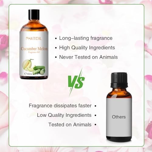 Cucumber Melon Fragrance Oil 100ml Aromatherapy Diffuser Home Candle Soap Making