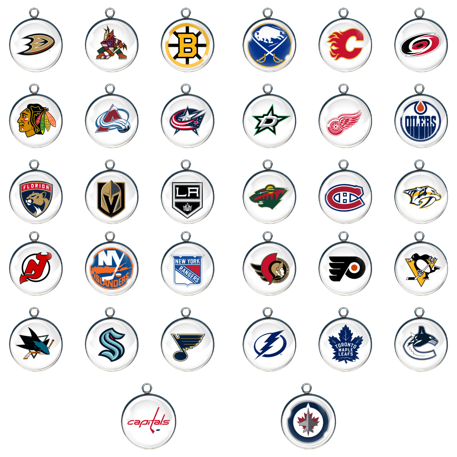 Hockey Charms, Jewelry Making Charms