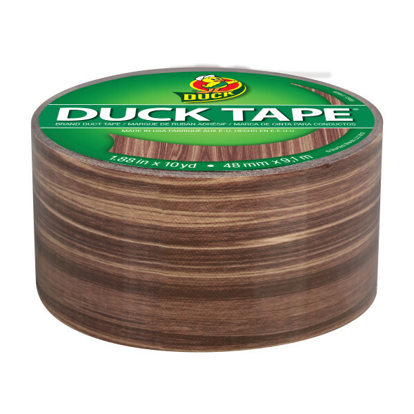 Printed Duck Tape® Brand Duct Tape – Wood Grain, 1.88 in. x 10 yd.