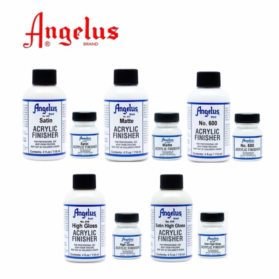 Angelus Brand Acrylic Leather Paint Satin Finisher No. 615 – 4oz
